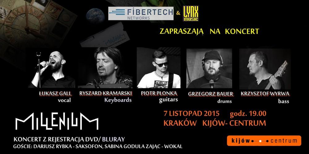 Millenium - koncert w Krakowskim kinie Kijów - Centrum na potrzeby DVD już wkrótce!