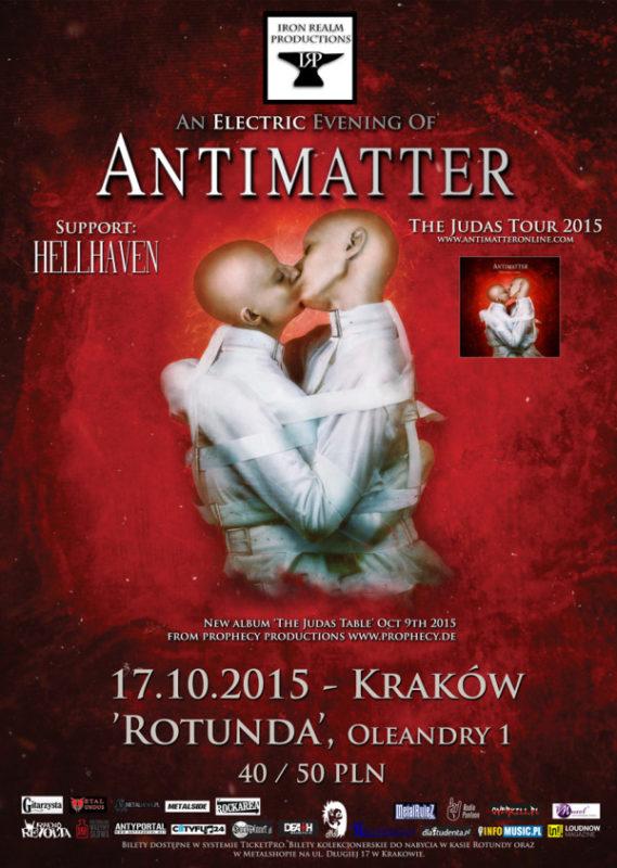 Antimatter na koncercie w Krakowie już w padździerniku