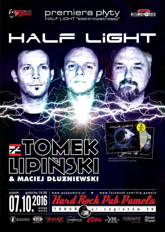 Half Light zaprasza na koncert premierowy płyty "Elektrowstrząsy"