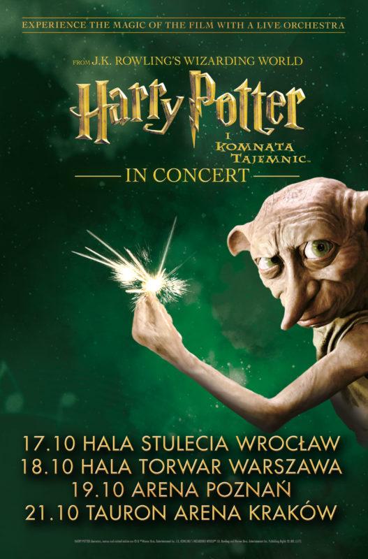 Jvs Group i Sinfonietta Cracovia ogłaszają drugą część koncertów symfonicznych do filmów o Harrym Potterze: HARRY POTTER I KOMNATA TAJEMNIC ™ IN CONCERT.