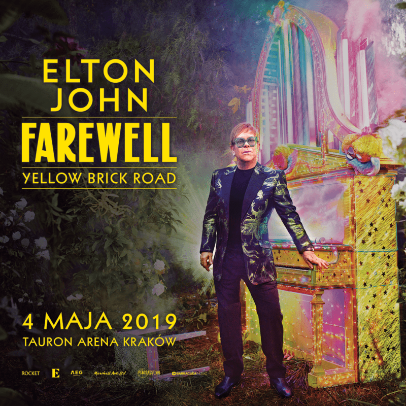 Spektakularna pożegnalna trasa Eltona Johna z przystankiem w Polsce!