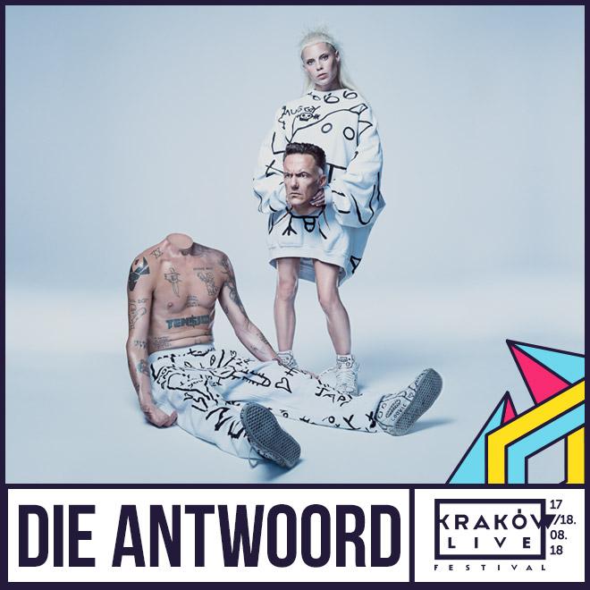 Die Antwoord wystąpią na Kraków Live Festival 2018