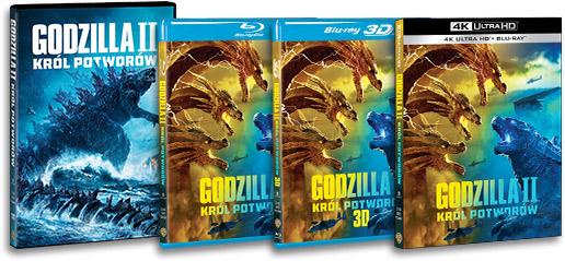 Godzilla 2: Król potworów na DVD i Blu-Ray już od 16. października!