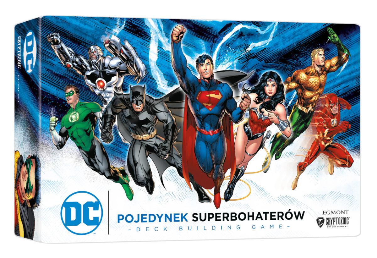 Pojedynek superbohaterów DC - gra karciana w uniwersum DC Comics!
