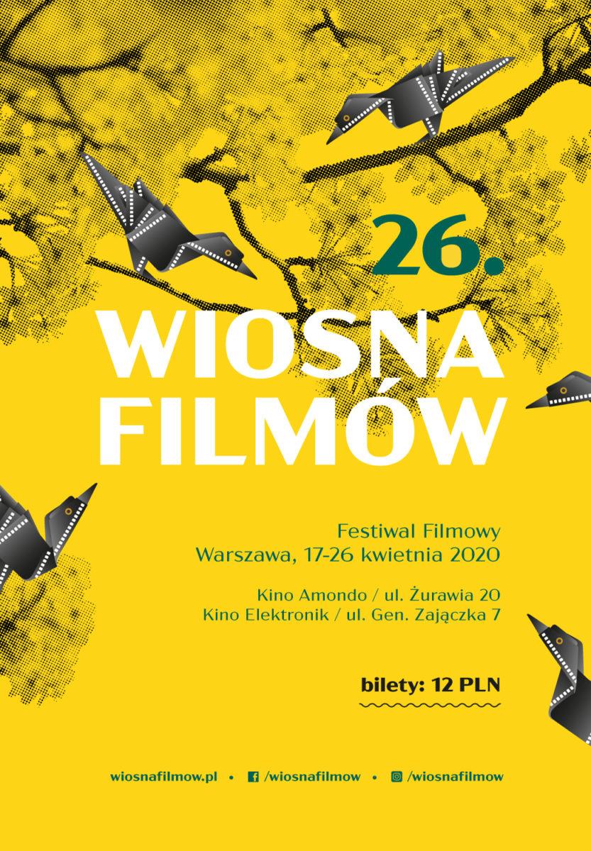 17 kwietnia staruje 26. Festiwal Filmowy Wiosna Filmów!