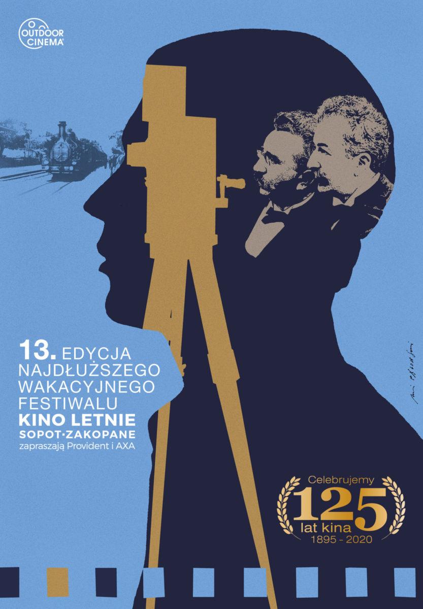 Andrzej Pągowski stworzył plakat celebrujący 125 lat kina