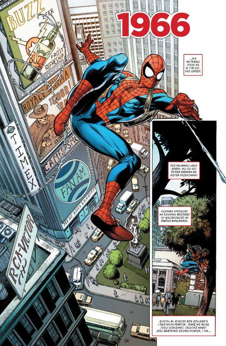 Spider-Man. Historia życia - kadr z komiksu