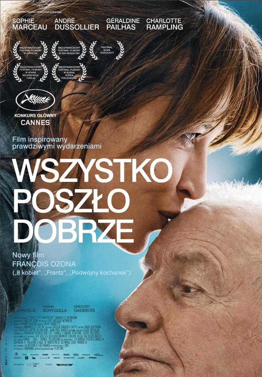 „Wszystko poszło dobrze” – polski plakat do filmu François Ozona/ Premiera kinowa 28 stycznia