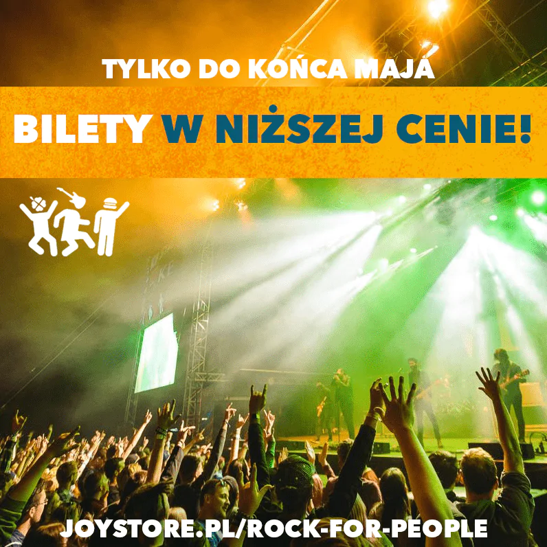 Rock For People - promocyjne ceny karnetów tylko do końca maja!