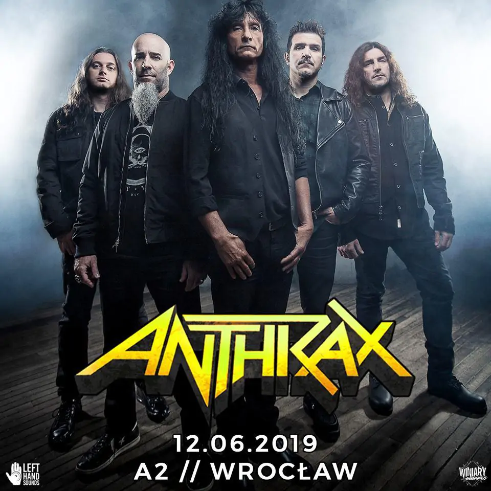 Legenda thrash metalu Anthrax wraca do Polski